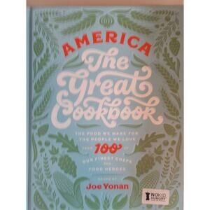 America the Great Cookbook‎ J. Yonan 100 Finest Chefs Recipes + Photos hardcover